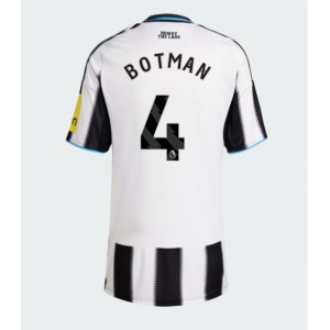 Newcastle United Sven Botman #4 Jalkapallovaatteet Naisten Kotipaita 2025-26 Lyhythihainen